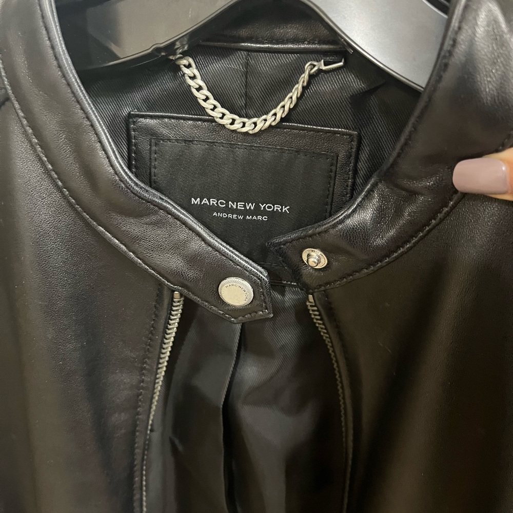Marc New York Genuine Leather Jacket - Picture 7 of 9